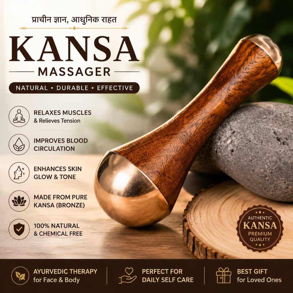 Ayurvedic Kansa Massager