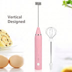 Rechargeable Coffee Beater Electric Handheld Milk Frother