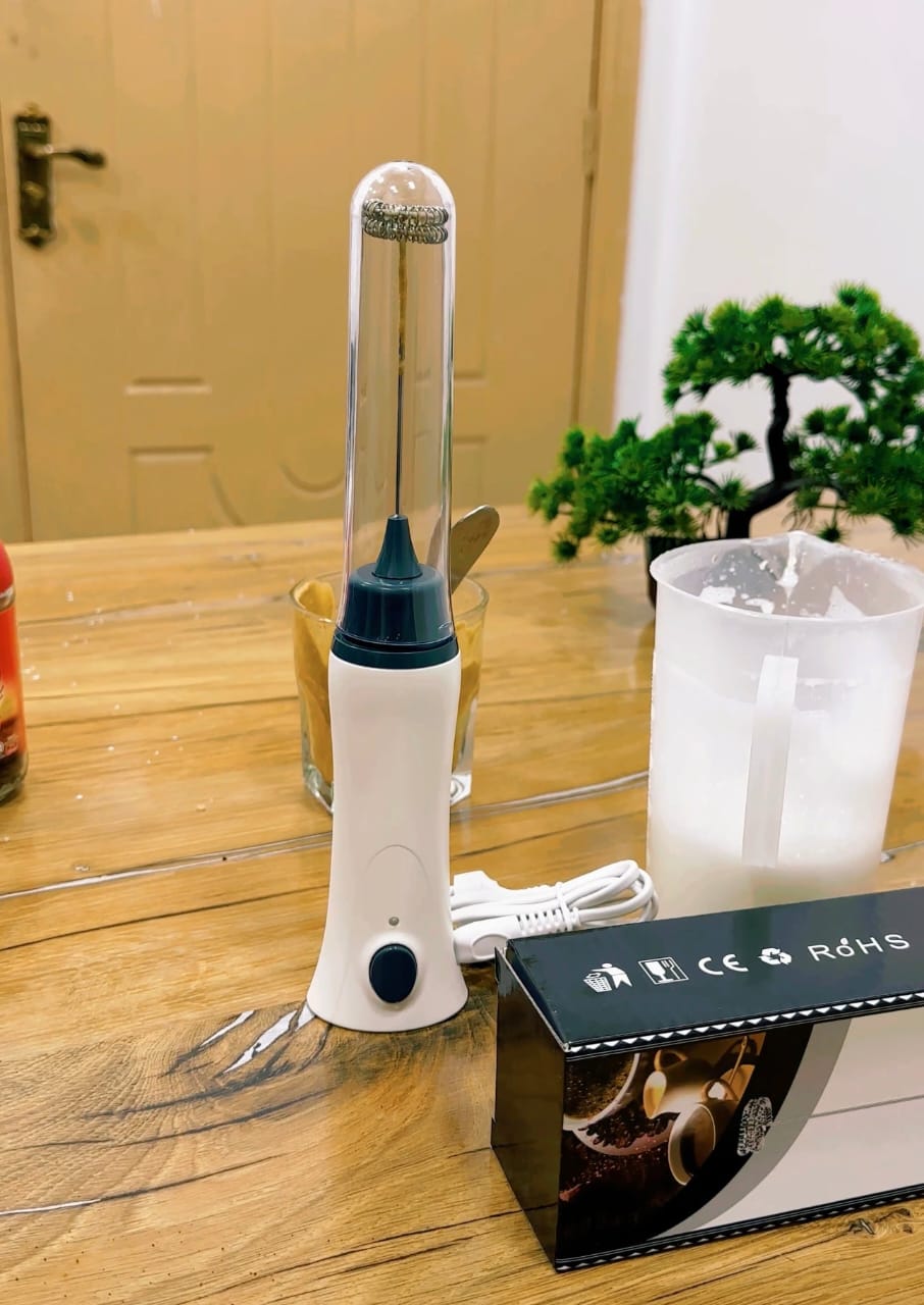 Rechargeable Coffee Beater Electric Handheld Milk Frother