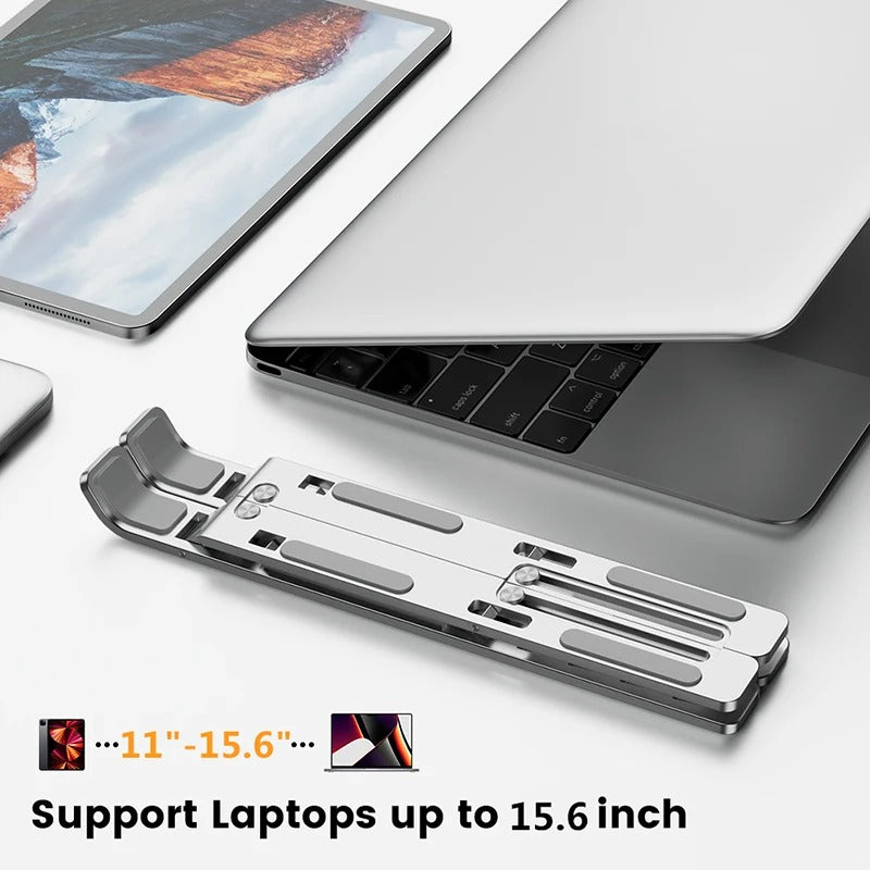 Adjustable Foldable Laptop Stand Portable Laptop Holder for Desk and Office